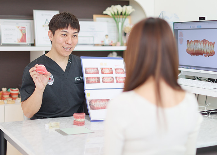 矯正治療の実績が多く、専門性が高い。